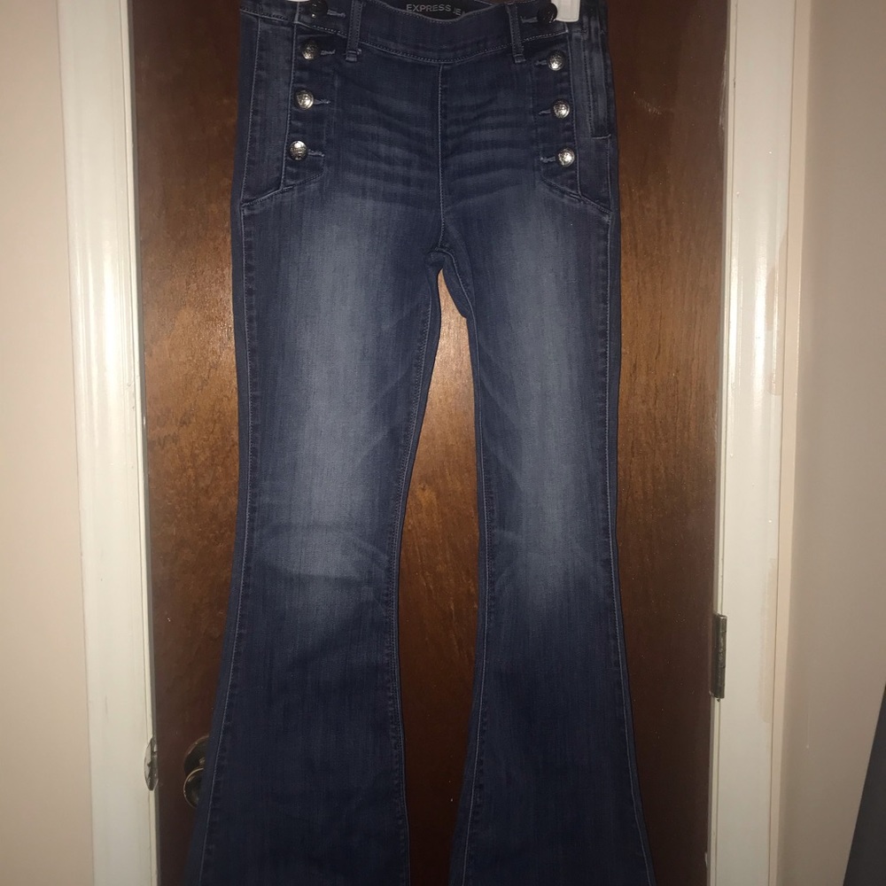 Express flare jeans